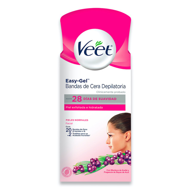 Facial Wax Strips for Normal Skin - Veet