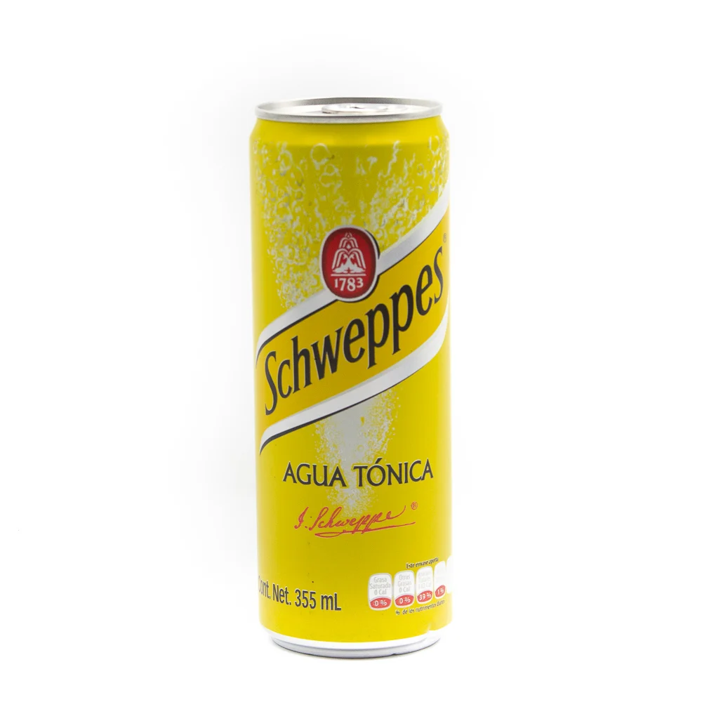 Agua Tonica Schweppes (lata)