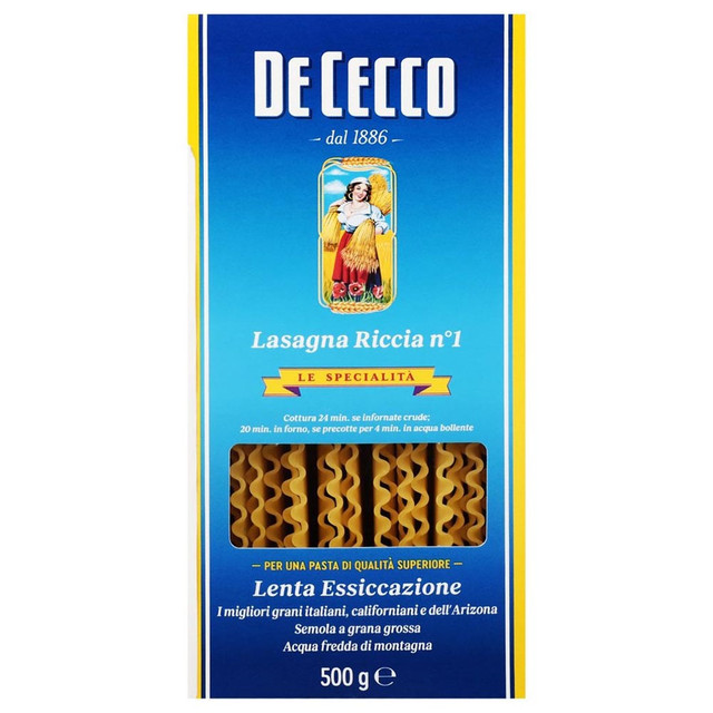 Long Lasagna Pasta (box)