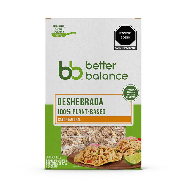 Deshebrada Congelada Vegana Natural (400grs)
