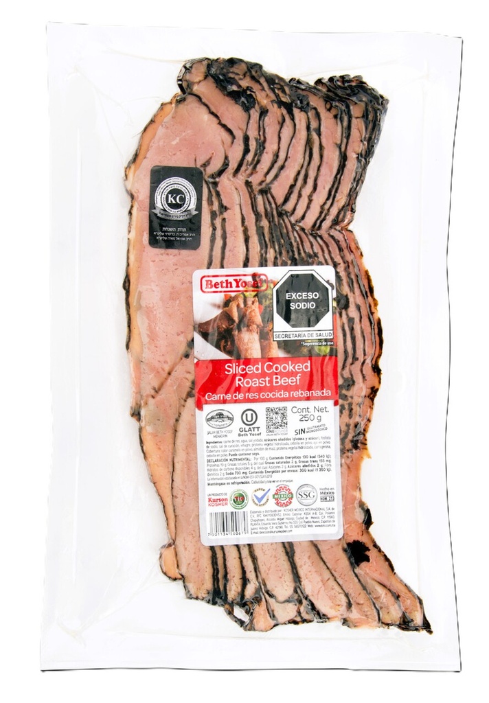 Sliced Cooked Roast Beef Kosher(ea)