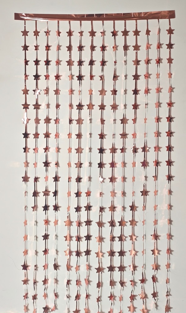 Cortina Metálica de Estrellas (Pieza)