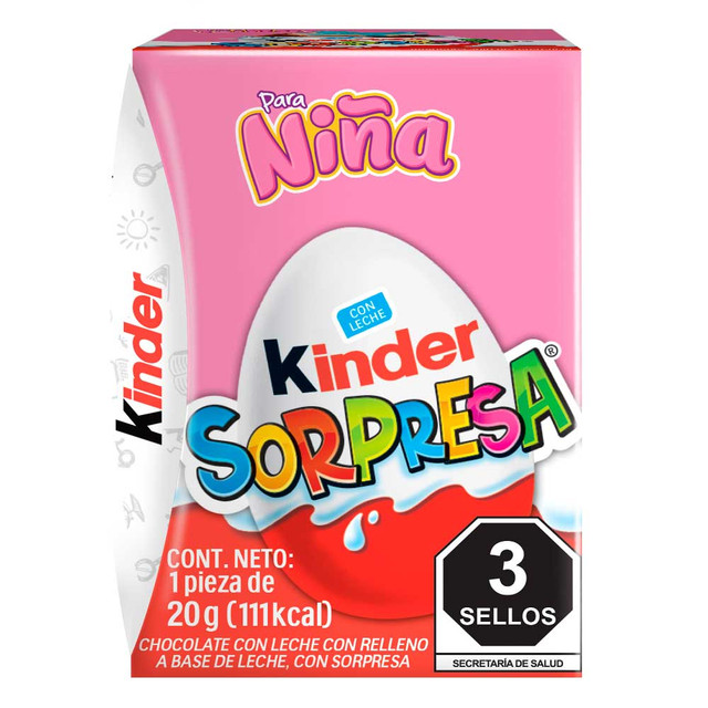 Chocolate Kinder Sorpresa Niña (pz)