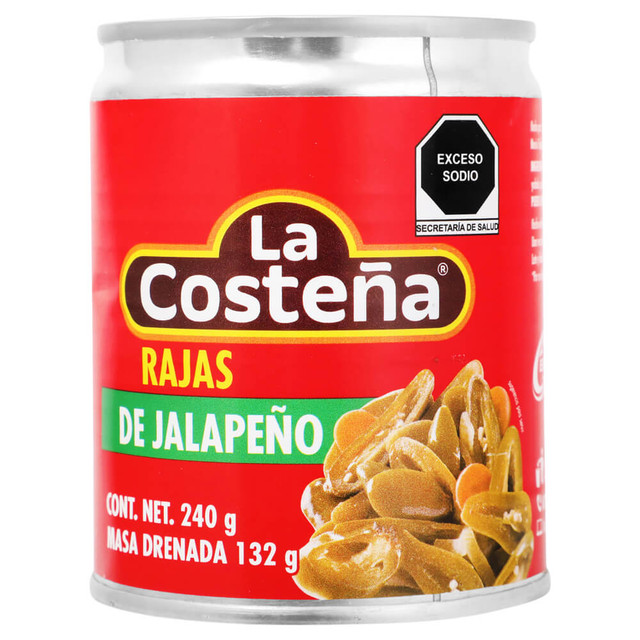 Chiles Jalapeños En Rajas 