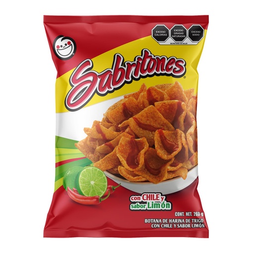 Sabritones con Chile Y Limon (bolsa)