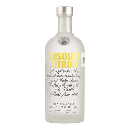 Vodka  Citron Absolut - (750 ml)