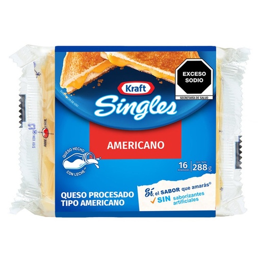 American-Style Sliced Cheese (8oz)