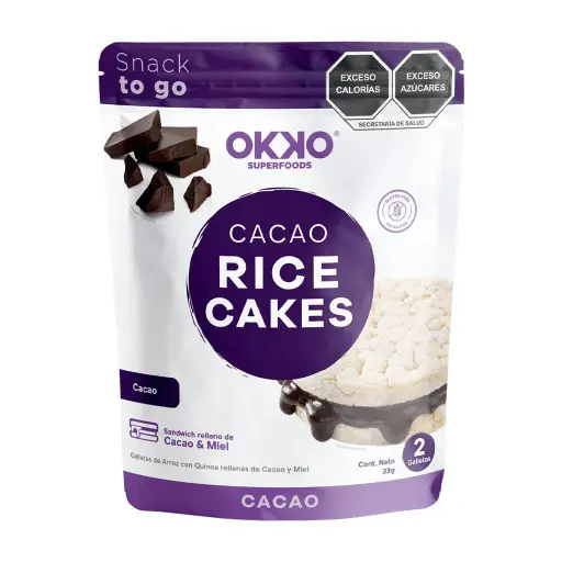 Cacao Rice Cakes (ea)